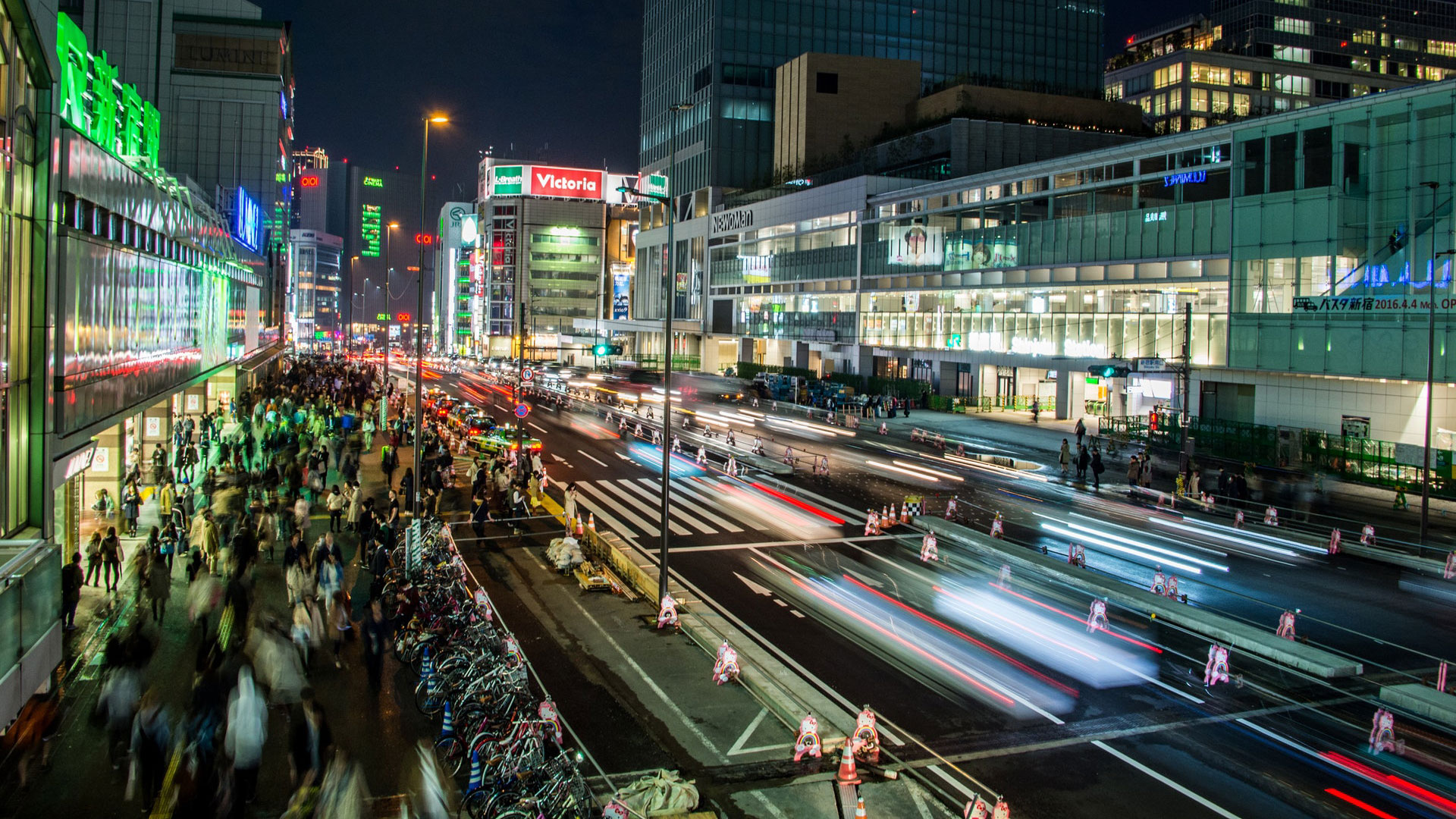 Nighttime Photos Of Tokyo